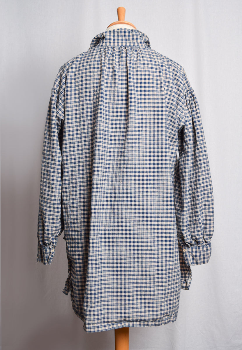 Blue Check C18th Sailor's Shirt (SH120CB)