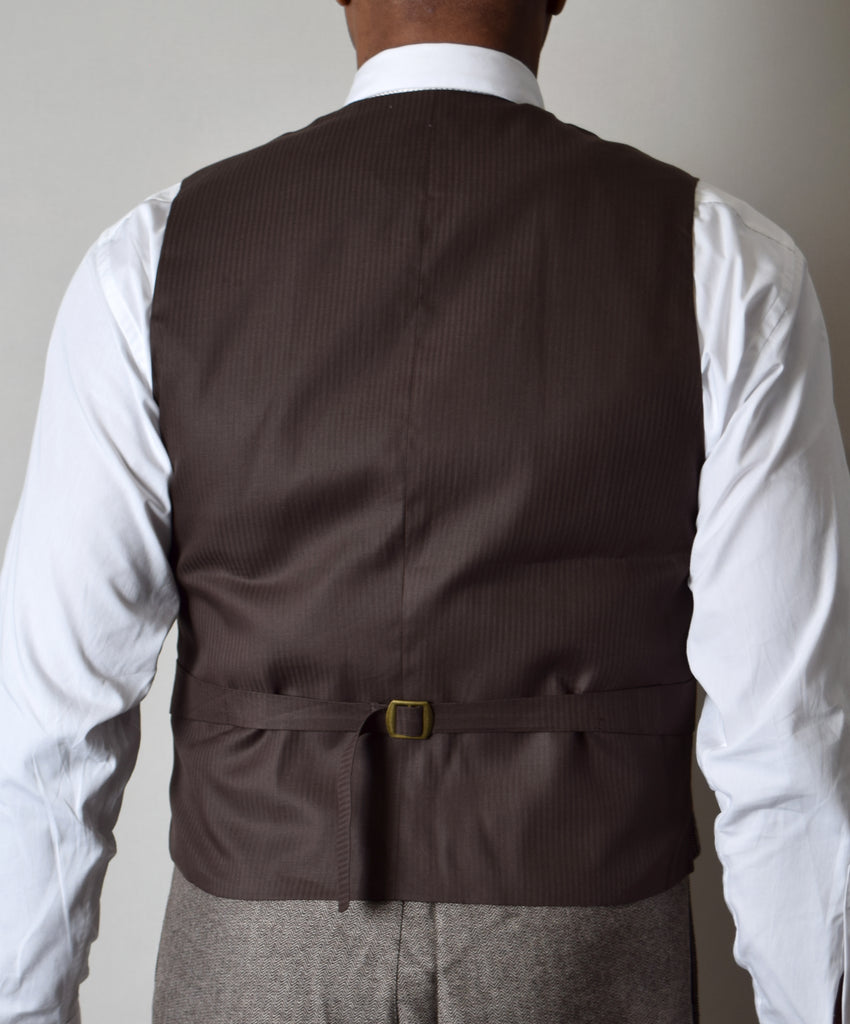 Limited Edition Large Herringbone Waistcoat (WC200)