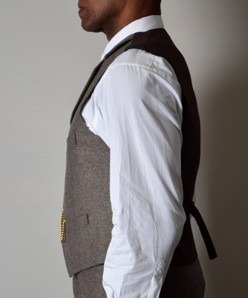 Limited Edition Large Herringbone Waistcoat (WC200)