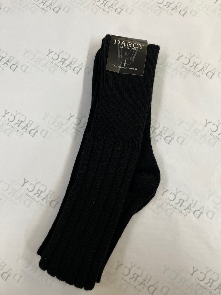 Kilt black socks (SO897)