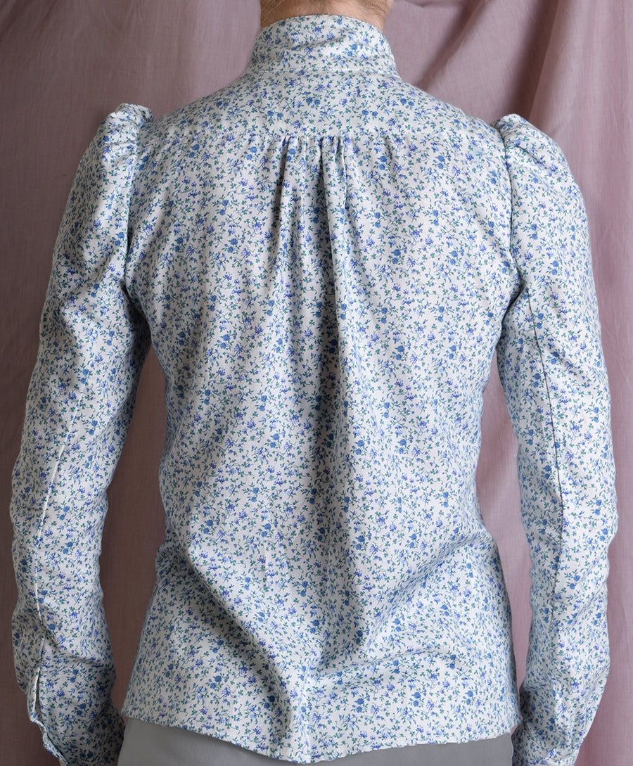 Liberty Print Fabric Ladies Victorian Blouse (BL002)